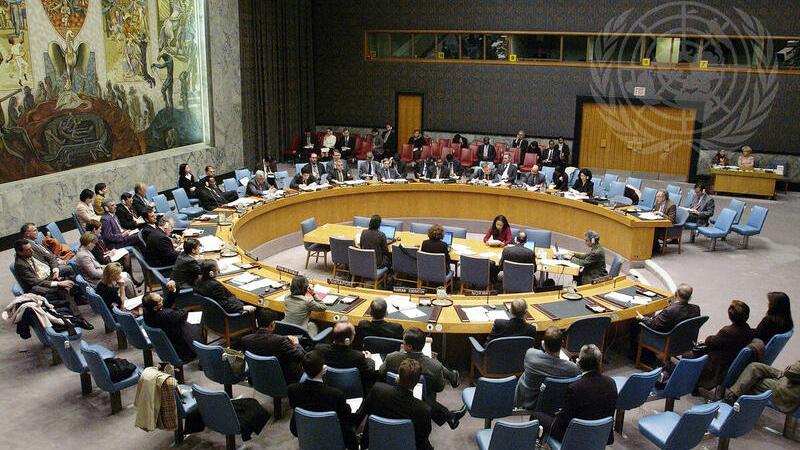 تصویری از جلسه شورای امنیت ملل متحد