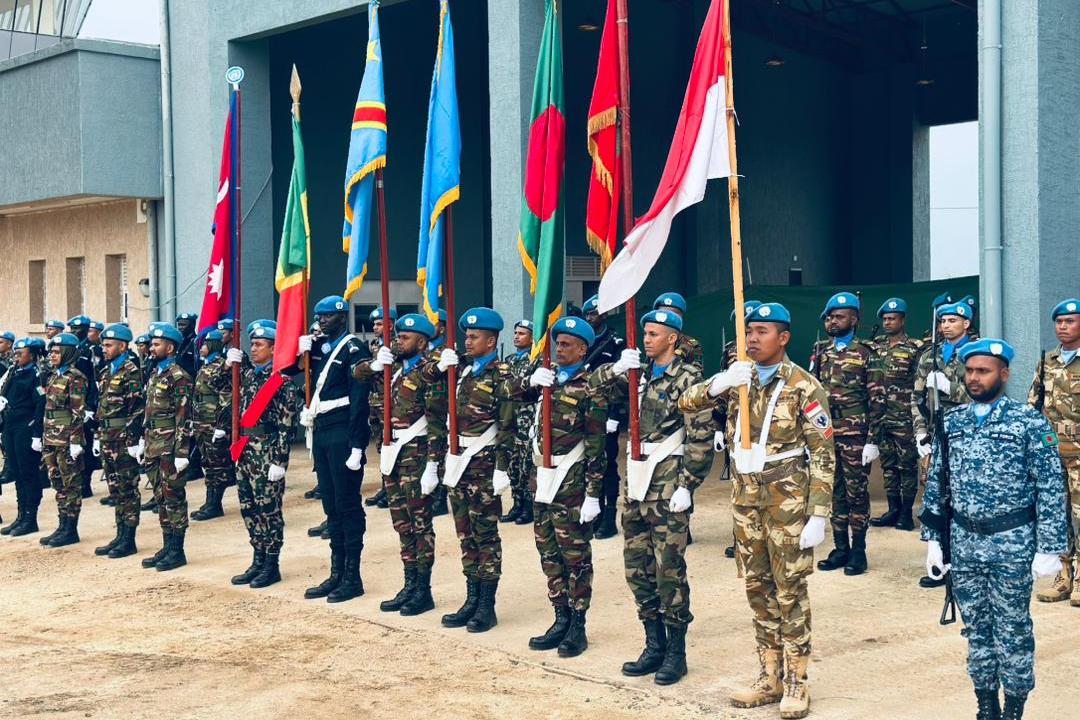 Visite du commandant de la Force de la MONUSCO à Bunia