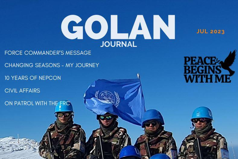 The GOLAN Journal Jul 2023