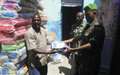 AMISOM hands over assortment of items to Baidoa Community Mental Health Care Centre